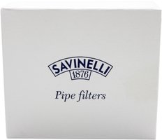 Pfeifenzubehör Pfeifenfilter  Savinelli 9mm Aktivkohle Minibox (30 Stück) (16967)