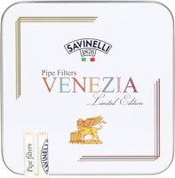 Pfeifenzubehör Pfeifenfilter  Savinelli 9mm Charcoal Venezia LE (100 pcs) (17445)
