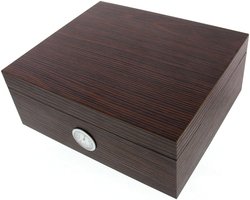 Zigarrenzubehör Humidor  Classic Walnuss Dekor braun (569187)