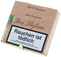 Zigarillos Deutschland  Don Stefano Mini Maduro