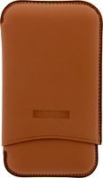 Zigarrenzubehör Etui  Martin Wess 3er smooth natural (591) (10348)