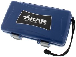 Zigarrenzubehör Humidor  Xikar für 5 Zigarren blau (1205BLXI)