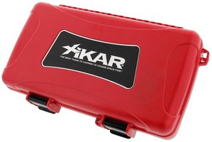 Zigarrenzubehör Humidor  Xikar für 5 Zigarren rot (1205RDXI)