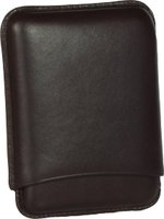 Zigarrenzubehör Etui  Martin Wess 8er smooth braun (503) (10268)