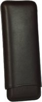 Zigarrenzubehör Etui  Martin Wess 3er smooth braun (595) (10410)