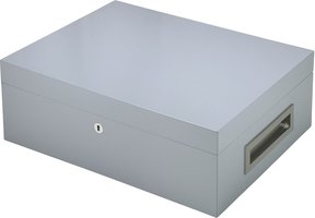 Zigarrenzubehör Humidor  Villa Spa Silbergrau