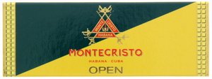 Zigarrenzubehör Feuerzeug  Habanos Montecristo Open (grün-gelb)