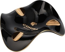 Zigarrenzubehör Aschenbecher  Cohiba Logo black-gold (6398220)
