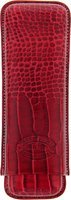 Zigarrenzubehör Etui  Romeo y Julieta 2er rot Krokodilleder Optik (6397230)