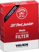 Vauen Dr. Perl Junior Aktivkohlefilter 9mm Jubox (40 Stk.)