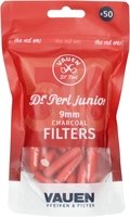 Pfeifenzubehör Pfeifenfilter  Vauen 9mm The Red Ones (50 Stk.)