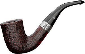 Pfeifen Serienpfeifen  Peterson RATHBONE sandblast - Lippenbiss (14883) II-Wahl