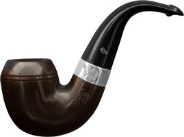 Pfeifen Serienpfeifen  Peterson BASKERVILLE brown (sehr dunkel) - Lippenbiss (16179)