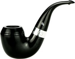 Pfeifen Serienpfeifen  Peterson BASKERVILLE ebony - Lippenbiss (15413)