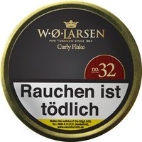 Tabak Pfeifentabak  W.O. Larsen No.32 Curly Flake - 50g Dose