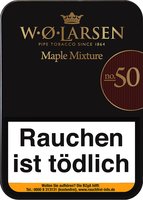 Tabak Pfeifentabak  W.O. Larsen No.50 Maple Mixture - 100g Dose