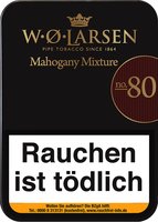 Tabak Pfeifentabak  W.O. Larsen No.80  Mahogany Mix - 100g Dose