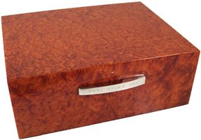 Zigarrenzubehör Humidor  Dunhill Amboyna Burl für ca. 50 Zigarren (HS7513)