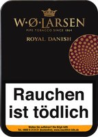Tabak Pfeifentabak  W.O. Larsen Royal Danish 100g Dose