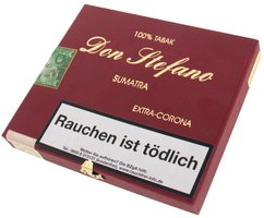 Zigarillos Deutschland  Don Stefano Extra Corona Sumatra