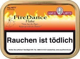Tabak Pfeifentabak  Samuel Gawith Fire Dance Flake 50g
