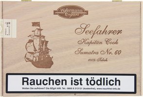 Zigarren Deutschland  Woermann Cigars Corona Kaptän Cook Sumatra No. 60