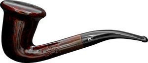 Butz Choquin Calabash XL burgundy horn