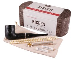 Pfeifen Pfeifen Sets  Big Ben sandblast straight (160150010)