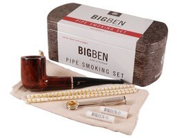 Pfeifen Pfeifen Sets  Big Ben brown straight (160120010)