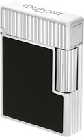 Zigarrenzubehör Feuerzeug  S.T. Dupont Vertical Line Black/Palladium (C14121)