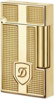 Zigarrenzubehör Feuerzeug  S.T. Dupont Palladium Dupont Wappen vergoldet (016431)