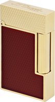 Zigarrenzubehör Feuerzeug  S.T. Dupont red yellow gold (C16616)
