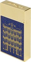 Zigarrenzubehör Feuerzeug  S.T. Dupont Partagas Linea Maestra blue/gold (C16095)