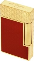 Zigarrenzubehör Feuerzeug  S.T. Dupont Dragon burgundy/gold (C16626)