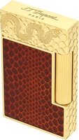 Zigarrenzubehör Feuerzeug  S.T. Dupont Cling Year of the Snake 2025 rot/gold (C16075)