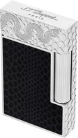 Zigarrenzubehör Feuerzeug  S.T. Dupont Cling Year of the Snake 2025 schwarz/palladium (C16076)