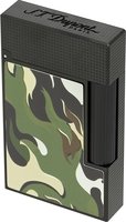 Zigarrenzubehör Feuerzeug  S.T. Dupont Camo Green/Black (C16050)