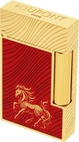 S.T. Dupont Ligne 2 Horse Red/Golden