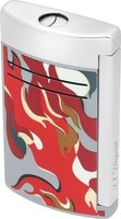 Zigarrenzubehör Feuerzeug  S.T. Dupont Camo Red/Chrome (020151)