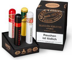 Zigarren Sampler Kuba Habanos Robusto 2020 TUBOS