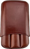Zigarrenzubehör Etui  Marca Fina 3er Robusto Naturbraun ohne Logo (1000017)