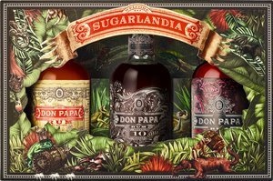 Spirituosen Rum  Don Papa Super Premium Tripack (3x20ml)