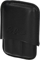 Zigarrenzubehör Etui  Guy Janot 3er Toscanello Schwarz (8037)