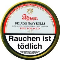 Peterson Pfeifentabak De Luxe Navy Rolls 50g Dose