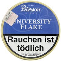 Peterson Pfeifentabak University Flake 50g Dose