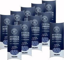 Pfeifenzubehör Pfeifenreiniger  Vauen 10er SPARPACKUNG - konisch aus Baumwolle (504 - mit rund 10% Preisvorteil)