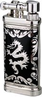 Pfeifenzubehör Pfeifenfeuerzeug  Sillems Dragon Enamel black (1989S)