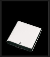 Sillems Zigarettenetui Klammer 18er Silverplated (3147)