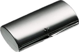 Zigarrenzubehör Etui  Sillems 9er Oval 925er Sterling Silber (1182)