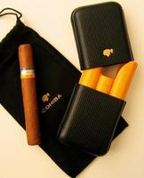 Cohiba Zigarrenetuis 3er Zigarrenetui (schwarz, innen gelb) für Siglo VI (6999030)